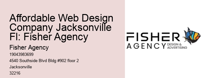 Affordable Web Design Company Jacksonville Fl: Fisher Agency