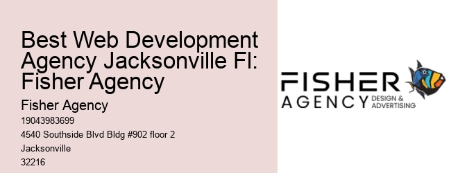 Best Web Development Agency Jacksonville Fl: Fisher Agency