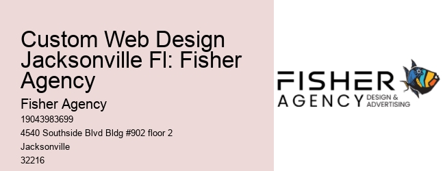 Custom Web Design Jacksonville Fl: Fisher Agency