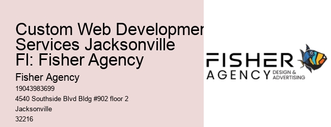 Custom Web Development Services Jacksonville Fl: Fisher Agency