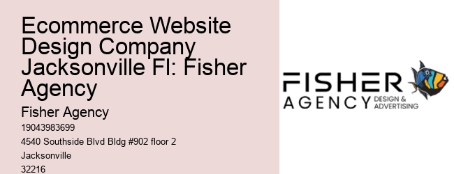 Ecommerce Website Design Company Jacksonville Fl: Fisher Agency