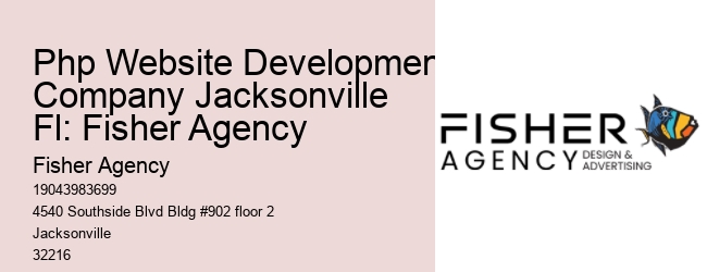 Php Website Development Company Jacksonville Fl: Fisher Agency