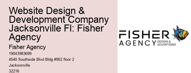Website Design & Development Company Jacksonville Fl: Fisher Agency
